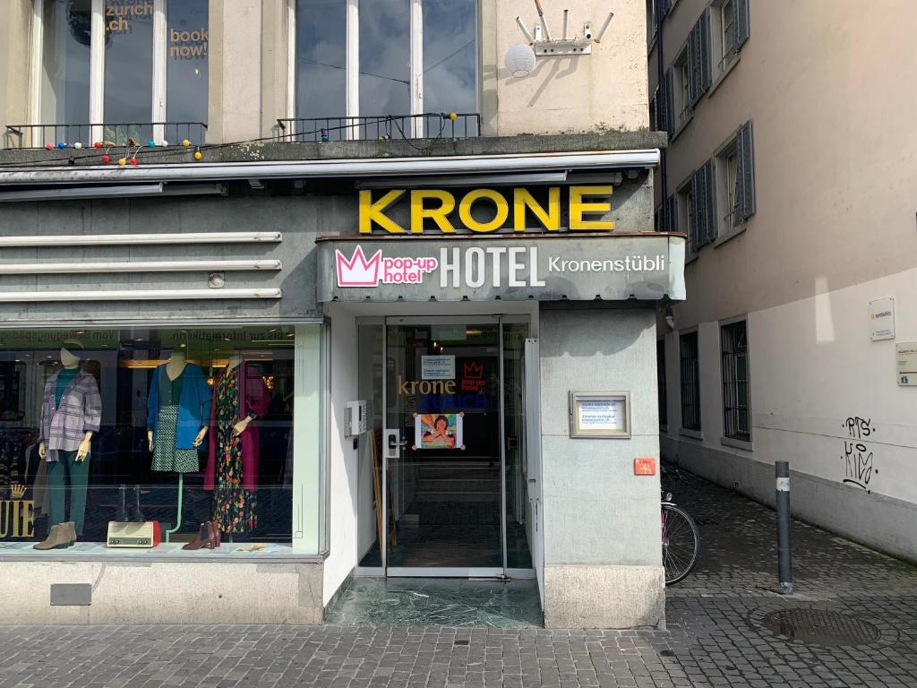 Krone Zürich | Pop Up Hotel