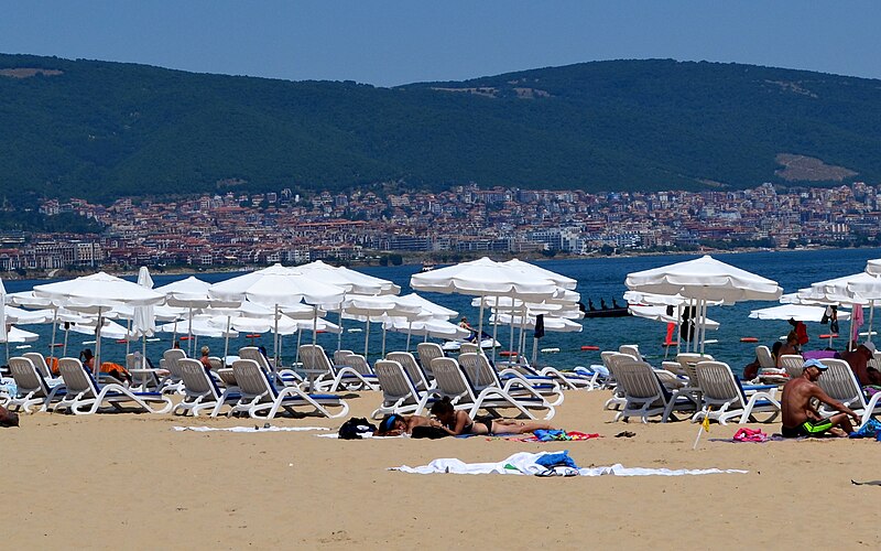 Abzocke mit Strandliegen am Goldstrand